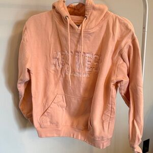 Peach Hoodie Sweatshirt